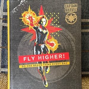 🍒 2/$15 Captain Marvel Daily 365 prompt journal